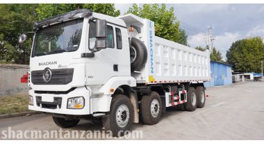 Shacman Tipper Truck will be sent to Dar es Salaam Tanzania