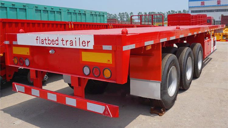 3 Axle 40 foot Flatbed Semi Trailer for Sale In Zimbabwe
