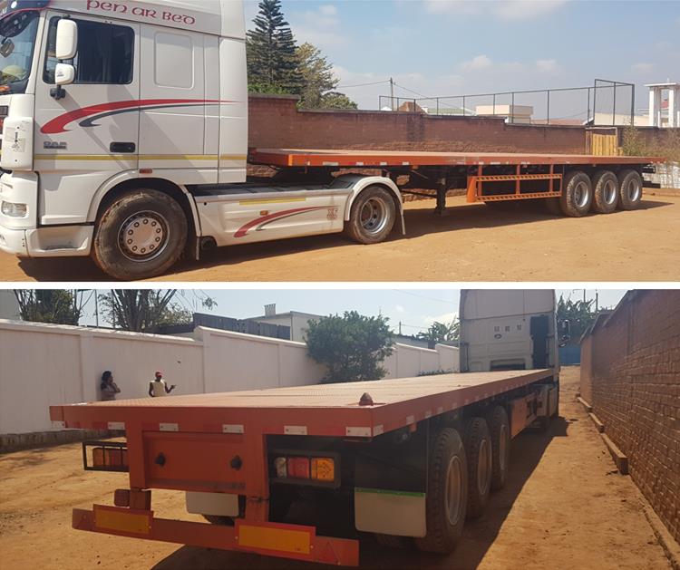 40 foot Flatbed Semi Trailer 