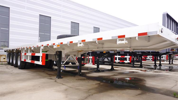 4 Axle 48 ft Flatbed Tractor Trailer for Sale in Kenya