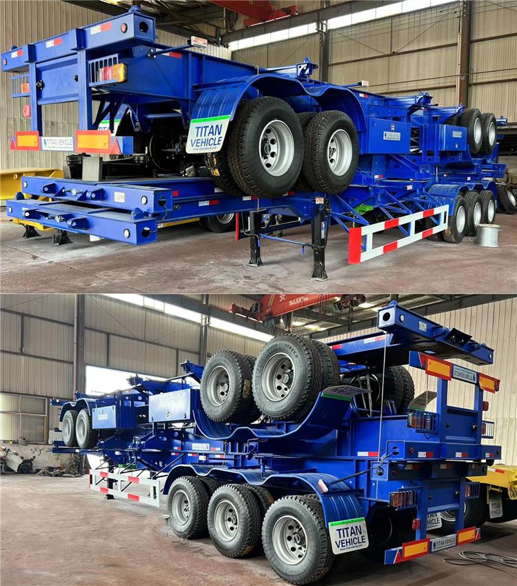 2 Axle 40ft Container Chassis Trailer for Sale Near Me in Kenya