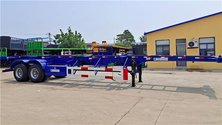 2 Axle 40ft Container Chassis Trailer for Sale Near Me in Kenya