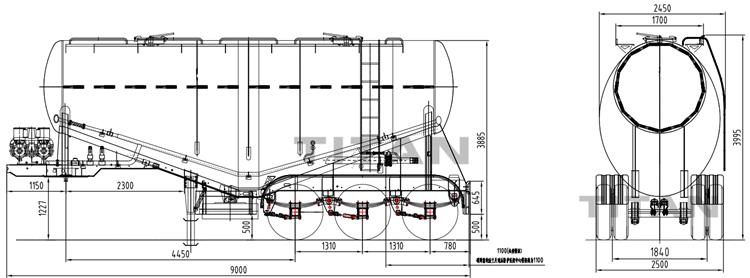 cement silo trailer
