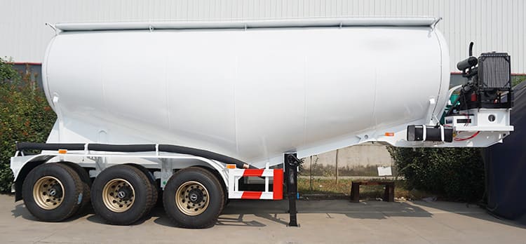 3 Axle 30M3 Cement Tanker Trailer for Sale Price | Cement Trailer for Sale