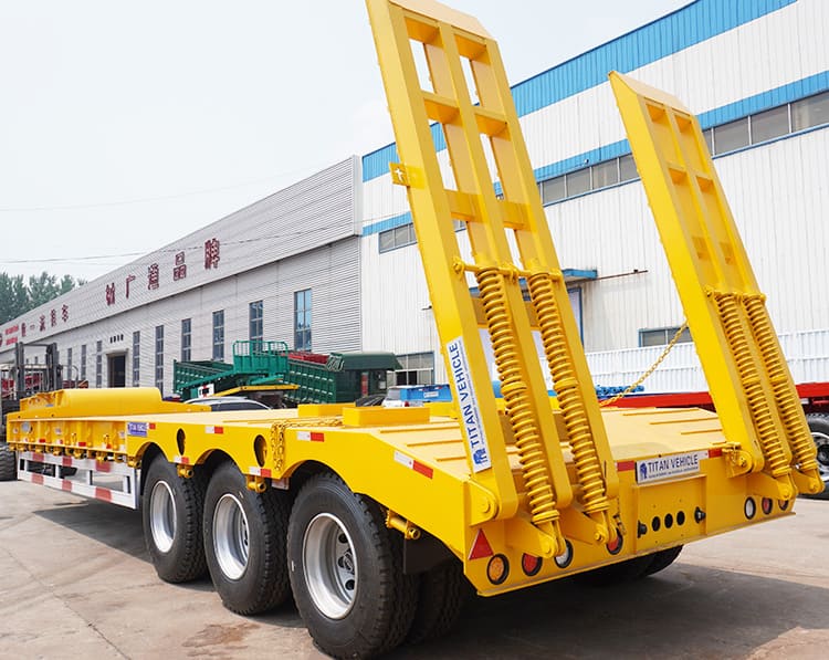low bed trailer