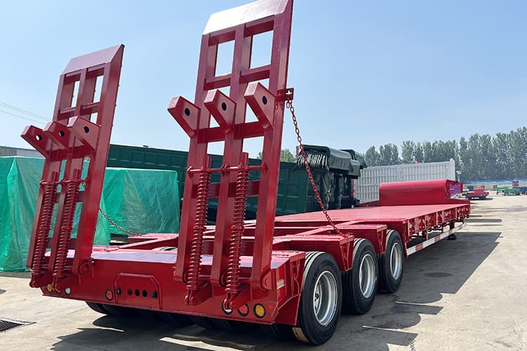 3 Line 6 Axle Tractor Low Loader Trailer for Sale in Tanzania