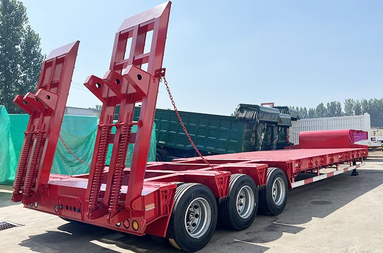 3 Line 6 Axle Tractor Low Loader Trailer for Sale in Tanzania