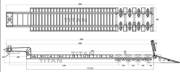 150 Ton Heavy Haul Trailer for Sale Manufacturers in Nigeria
