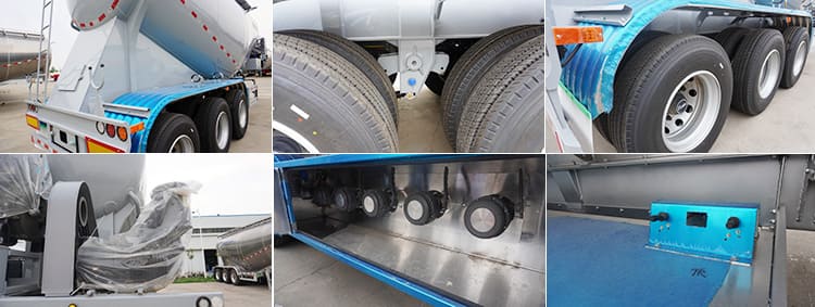 Silo Semi Trailer for Sale | 30CBM Cement Silo Trailers for sale in Jamaica