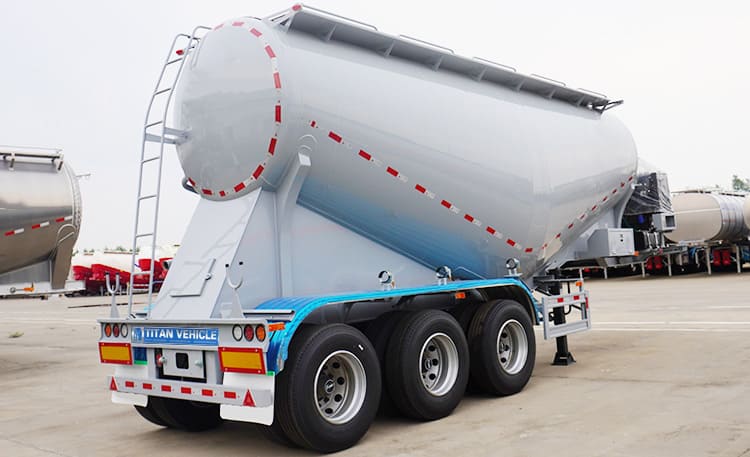 Silo Semi Trailer for Sale | 30CBM Cement Silo Trailers for sale in Jamaica