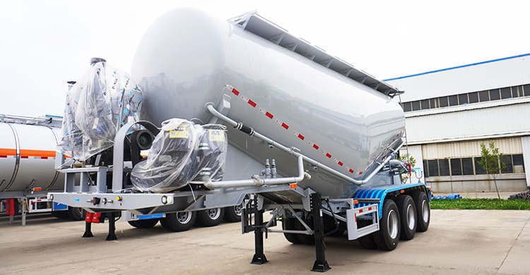 Silo Semi Trailer for Sale | 30CBM Cement Silo Trailers for sale in Jamaica
