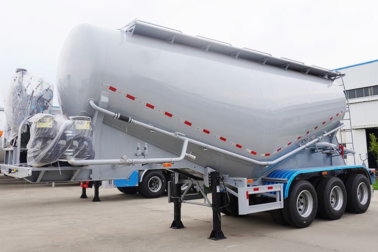 Silo Semi Trailer for Sale | 30CBM Cement Silo Trailers for sale in Jamaica