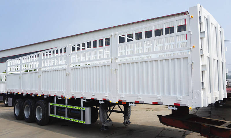 Tri Axle 50 Ton Livestock Trailer Price for Sale Near Me