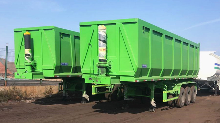 Rear Dump Semi Trailer | Dumper Trailer for Sale | Tipper Dumper Price