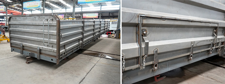 60 Ton Drop Side Trailer for Sale In Nigeria