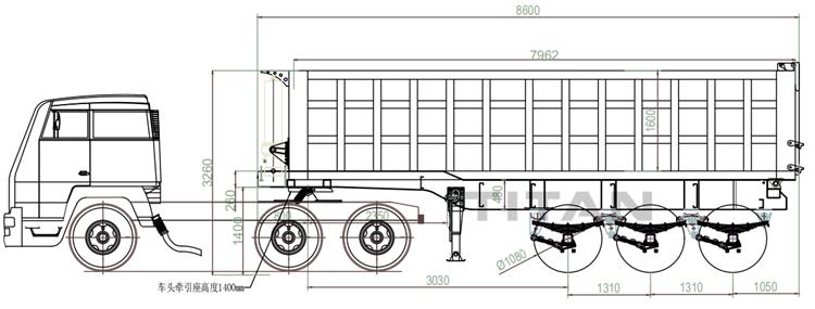 Tipper Trailer Price | 3 Axle Tipper Trailer for Sale | Tipper Tipping Trailer