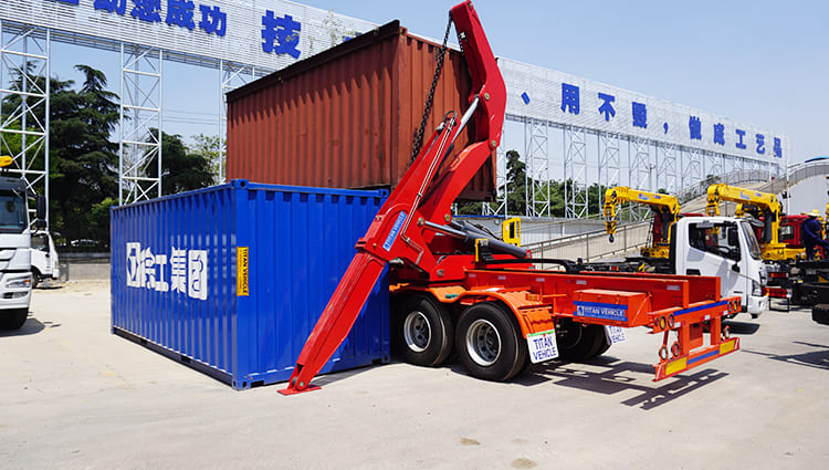 40T 40 Foot Sidelifter Container Trailer for Sale in Tanzania