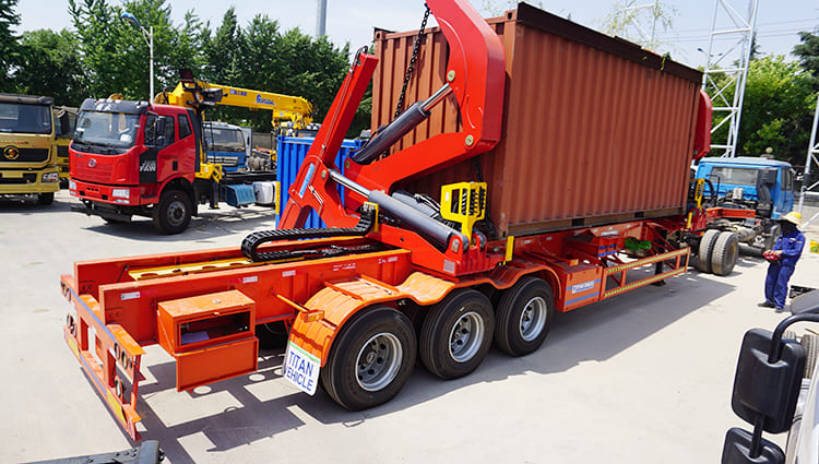40T 40 Foot Sidelifter Container Trailer for Sale in Tanzania