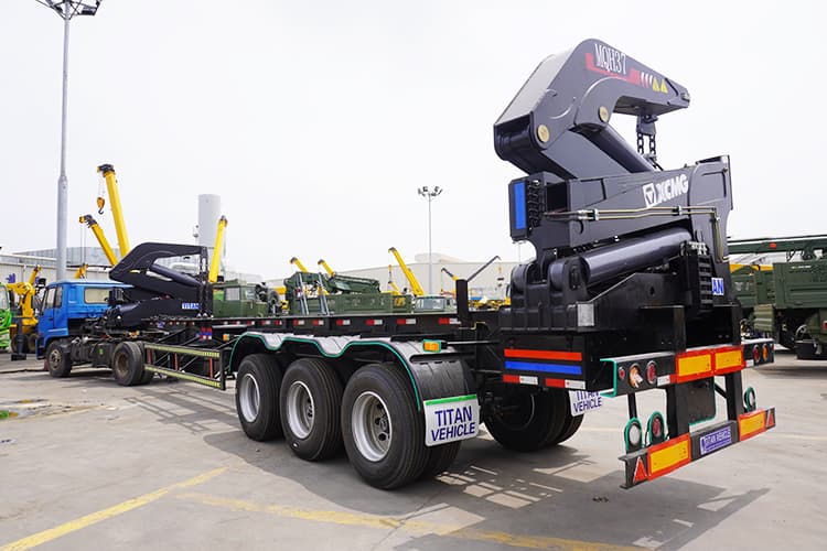 40Ft Container Side Loader Trailer for Sale in Sierra Leone