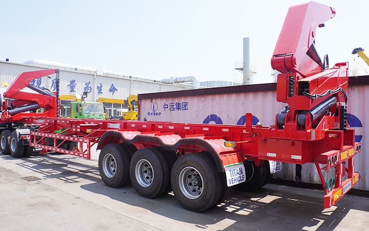 37T 40Ft Container Side Lifter Trailer for Sale in Guyana