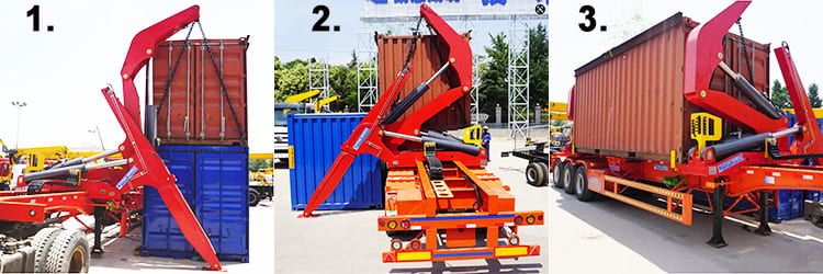 40T 40 Foot Sidelifter Container Trailer for Sale in Tanzania