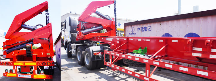 37T 40Ft Container Side Lifter Trailer for Sale in Guyana