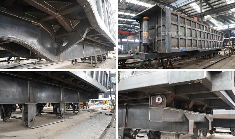 Hydraulic Dump Trailer for Sale | Semi Dump Trailers Capacity