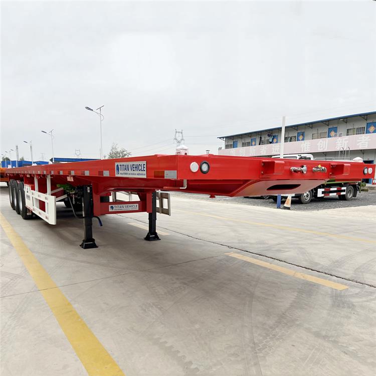 3 Axle 40 ft Flatbed Trailer