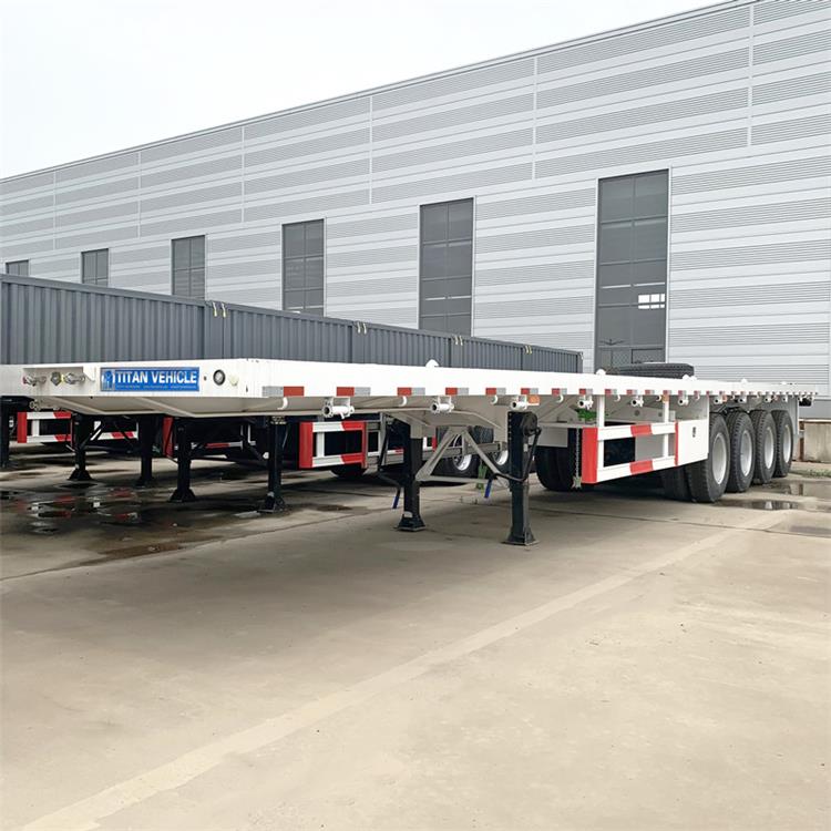 48 ft Flatbed Tractor Trailer