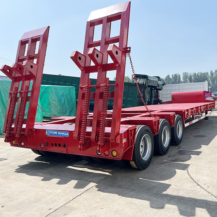 3 Line 6 Axle Tractor Low Loader Trailer