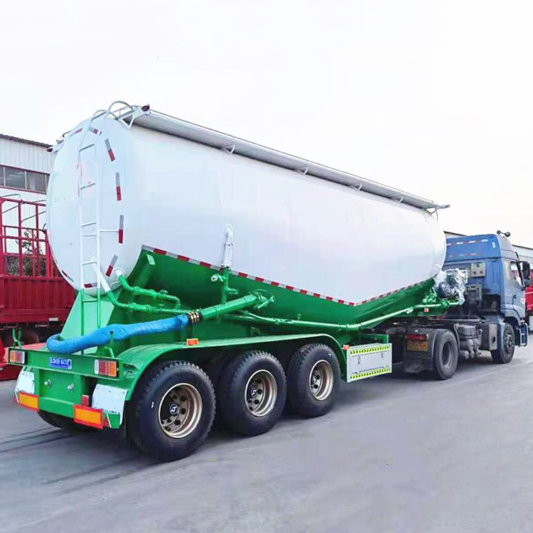 3 Axle 50 Ton Bulker Powder Tanker Trailer