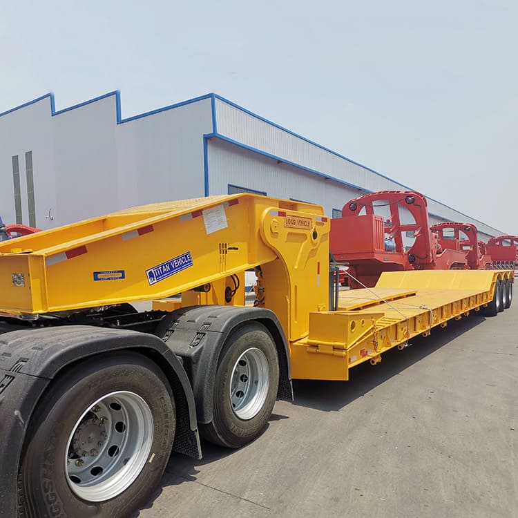 80 Ton Removable Gooseneck Lowboy Trailer