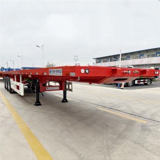 3 Axle 40 ft Flatbed Trailer