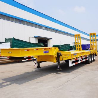3 Axle Semi Low Bed Trailer 
