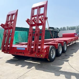 3 Line 6 Axle Tractor Low Loader Trailer