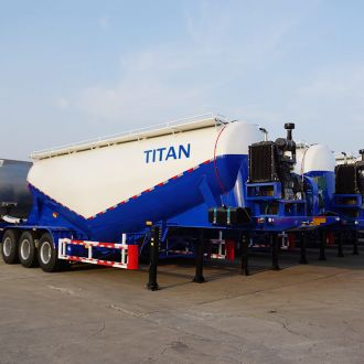Tri Axle Pneumatic Dry Bulker Trailer 
