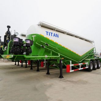 Tri Axle 40 Ton Pneumatic Cement Tanker Trailer