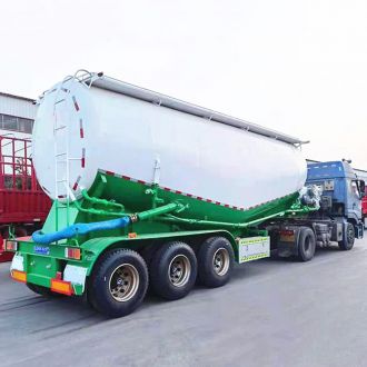 3 Axle 50 Ton Bulker Powder Tanker Trailer