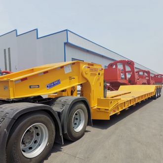 80 Ton Removable Gooseneck Lowboy Trailer